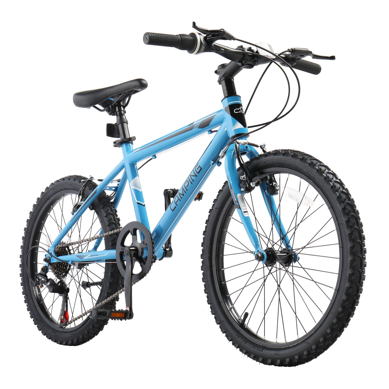 20 Inch Kids Mountain Bike for Boys and Girls , 7/21-Speed Adult Bicycle